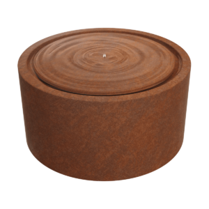 Fuente de agua "Ecos" corten