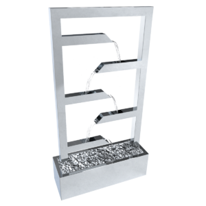 Fuente de agua "Eternity" inox